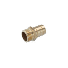 Штуцер LexLine 1/2" РЗ, D=18 мм латунний УК0008-6