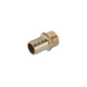 Штуцер LexLine 1/2" РЗ, D=18 мм латунний УК0008-6