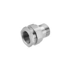 Згін-американка пряма посилена LexLine 3/4" ВЗ під конус нікельована НК0813-Вн
