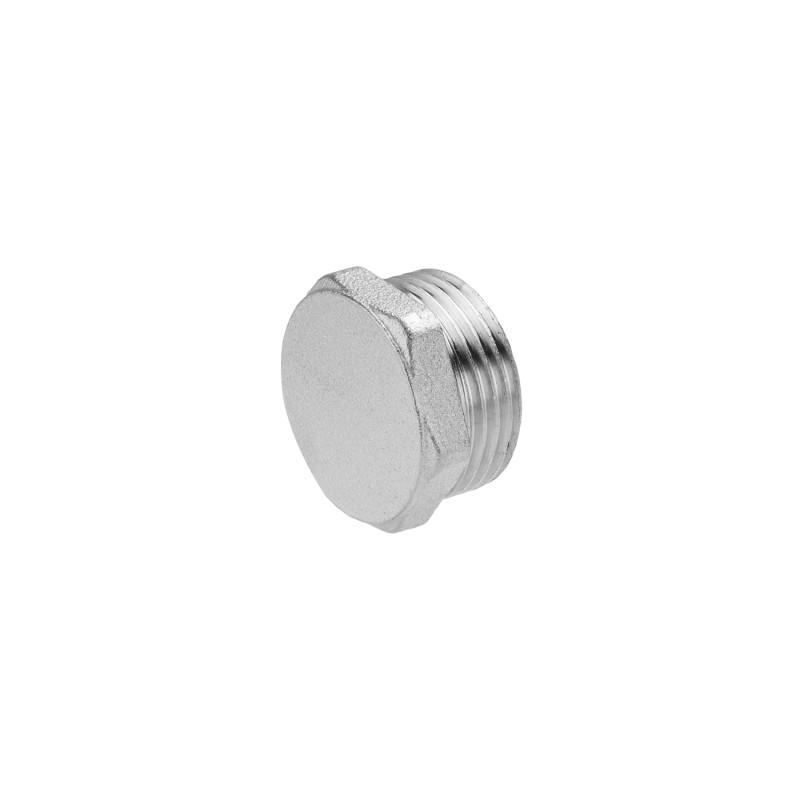 Заглушка посилена LexLine 1/2" РЗ нікельована НК1091-Вн