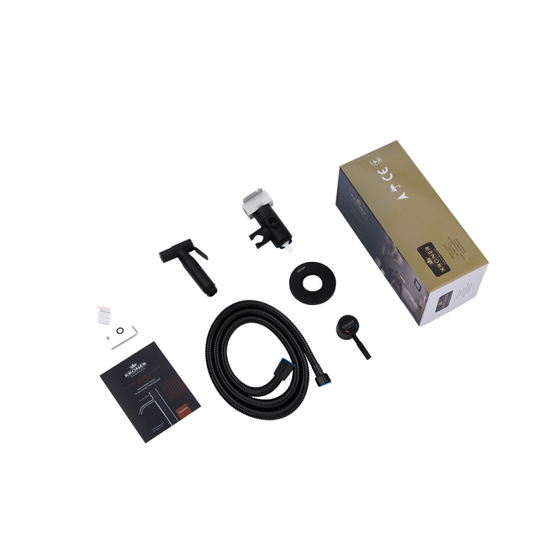 Набор 3 в 1 душова система прихованого монтажу Kroner Edelstahl Klassisch-SCH082 + змішувач Edelstahl Klassisch-SCH010 + змішувач Kroner Edelstahl Klassisch-SCH053