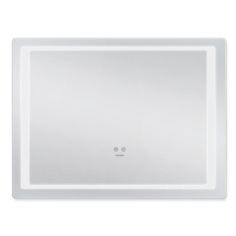 Дзеркало Kroner KRP Spiegel HR2 - 9070 з LED-підсвічуванням та антизапотіванням
