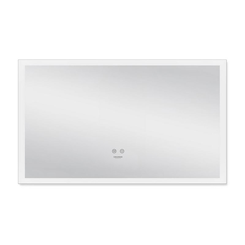 Дзеркало Kroner KRP Spiegel HR3 - 10060 з LED-підсвічуванням та антизапотіванням