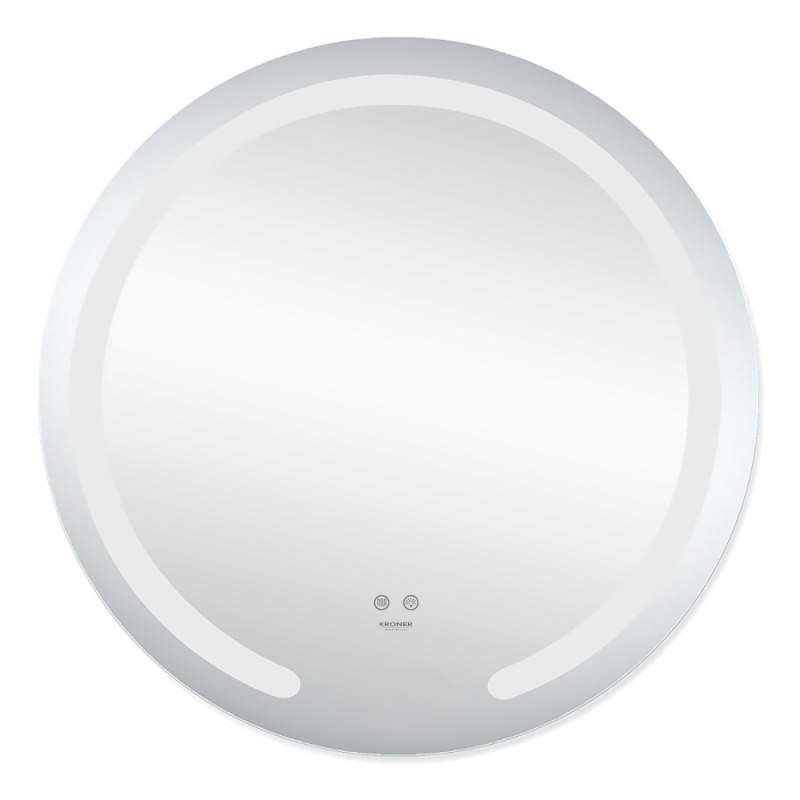 Дзеркало Kroner KRP Spiegel R1 - 6060 з LED-підсвічуванням та антизапотіванням