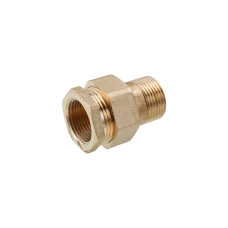 Згін-американка пряма LexLine 1/2" ВЗ під конус латунна УК0811-В