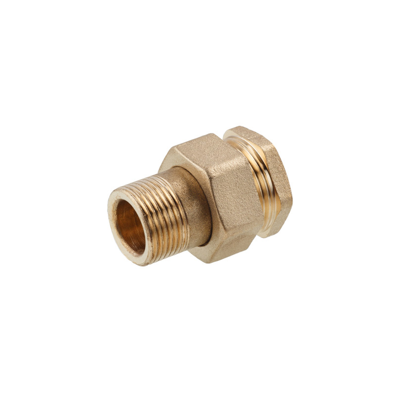 Згін-американка пряма LexLine 1/2" ВЗ під конус латунна УК0811-В
