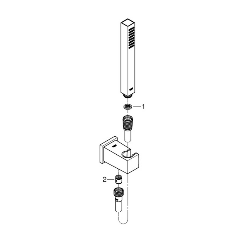 Душовий набір Grohe Euphoria Cube Stick  26405000