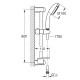 Душовий гарнітур Grohe New Tempesta 100 27926001
