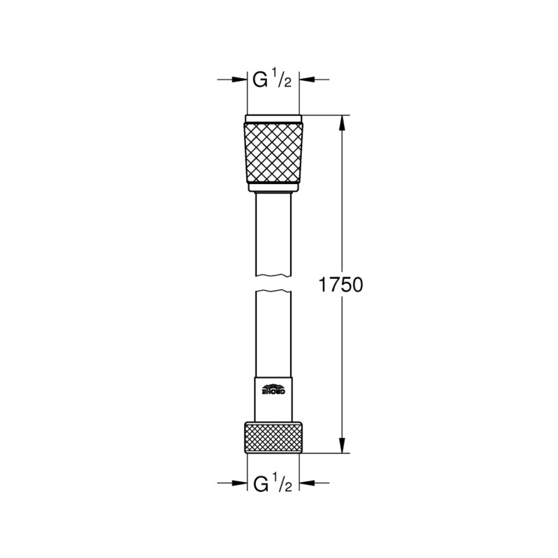 Шланг для душу Grohe Relexaflex 1750 мм 45992001