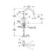 Змішувач для кухні Grohe BauLoop 31368000