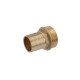 Штуцер LexLine 1 1/2" РЗ, D=40 мм латунний УК0012-1