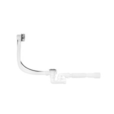 Сифон для ванни Kroner KRP - BS05P 1 1/2"х40/50 мм з системою Сlick-Сlack, з переливом та ревізією