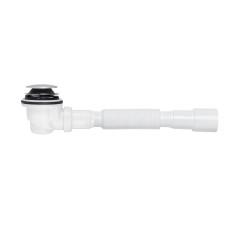 Сифон для душового піддона Kroner KRP - ST08 1 1/2"x60, D-64 з системою Сlick-Сlac, з гнучкою трубкою 40/50 мм