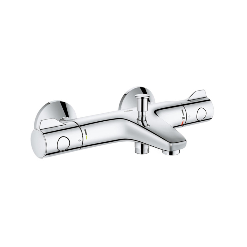 Змішувач для ванни Grohe Grohtherm 800 34567000 з душовим гарнітуром 27948001 (34567001)