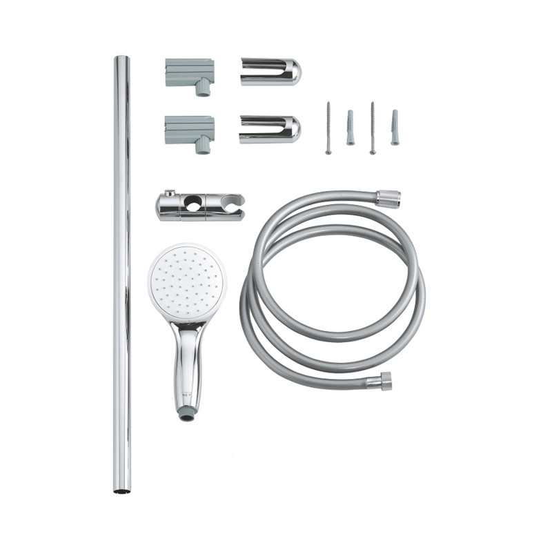 Змішувач для ванни Grohe Grohtherm 800 34567000 з душовим гарнітуром 27948001 (34567001)