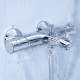 Змішувач для ванни Grohe Grohtherm 800 34567000 з душовим гарнітуром 27948001 (34567001)
