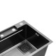 Кухонна мийка Kroner KRP Schwarze - SET7546HM PVD (3.0/0.7 мм)