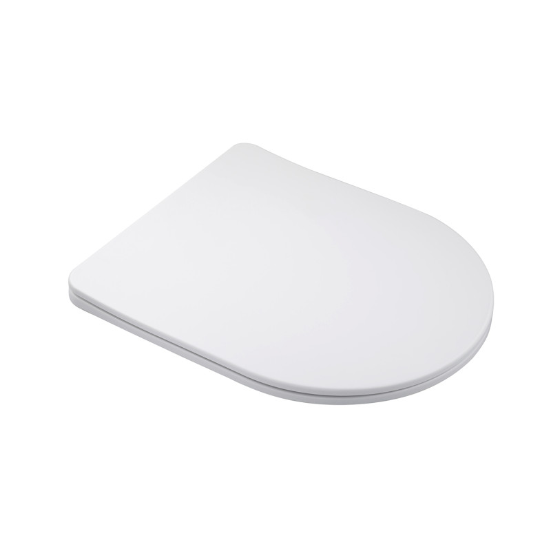 Унітаз підвісний безобідковий Kroner Harz WHI523632 RIMLESS з сидінням (KH523632WHIR)