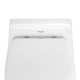 Унітаз підвісний безобідковий Kroner Oker WHI533536 RIMLESS з сидінням (KO533536WHIR)
