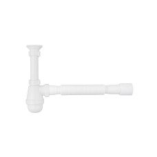 Сифон для раковини Agua TB07 1 1/4''х40/50 мм з різьбовим випуском
