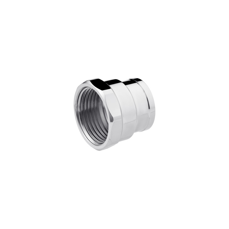 Муфта перехідна WaGa 3/4"х1/2" ВВ нержавіюча сталь