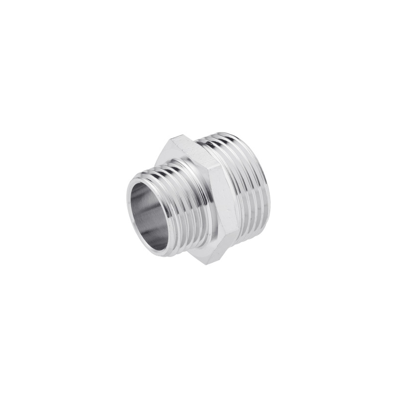Ніпель перехідний WaGa 3/4"х1/2" ЗЗ нержавіюча сталь