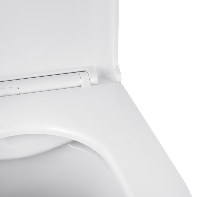 Комплект 4 в 1: Інсталяція GROHE Solido 3 в 1 3884966Q + Унітаз безобідковий Kroner Armada WHI513636 RIMLESS з сидінням Slim Duroplast / Soft-close / Quick relase KA513636WHIR (3884966KA513636)