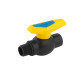 Кран ПЕ SantehPlast 3/4" ВЗ