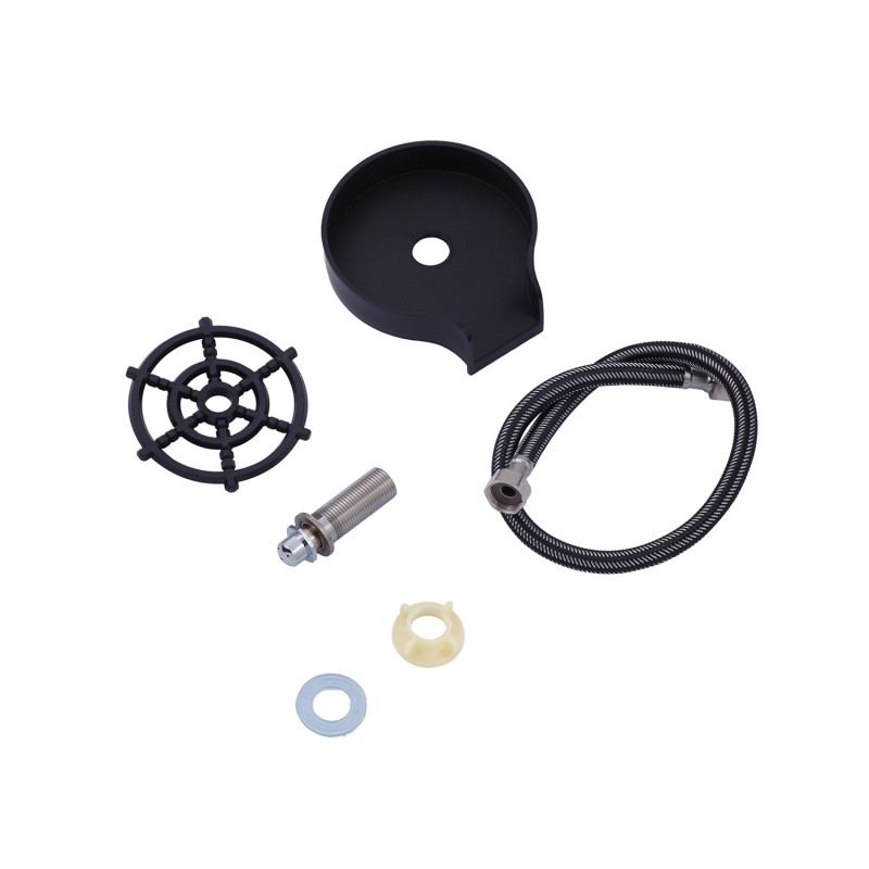 Кухонна мийка Kroner KRP Schwarze - SET7545NB PVD (3.0/0.8 мм)