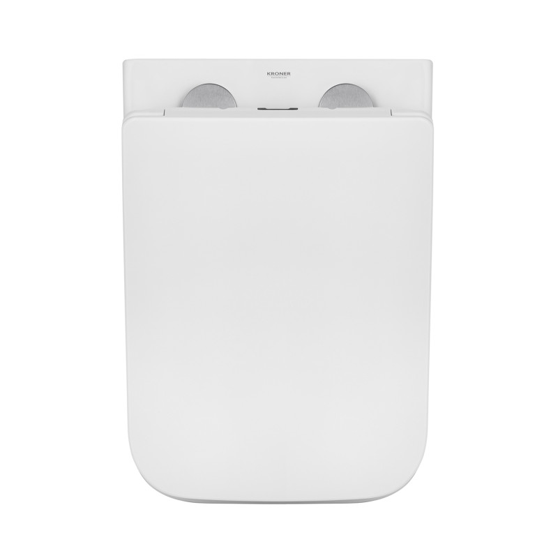 Комплект 4 в 1: Інсталяція Grohe Rapid SL 3 в 1 38772001 + Унітаз безободковий Kroner Eifel WHI523629 RIMLESS з сидінням Slim Duroplast / Soft-close / Quick relase KE523629WHIR (38772001KE523629)