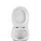 Комплект 4 в 1: Інсталяція GROHE Solido 3 в 1 3884966Q + Унітаз безобідковий Kroner Oker WHI533536 RIMLESS з сидінням Slim Duroplast / Soft-close / Quick relase KO533536WHIR (3884966KO533536)