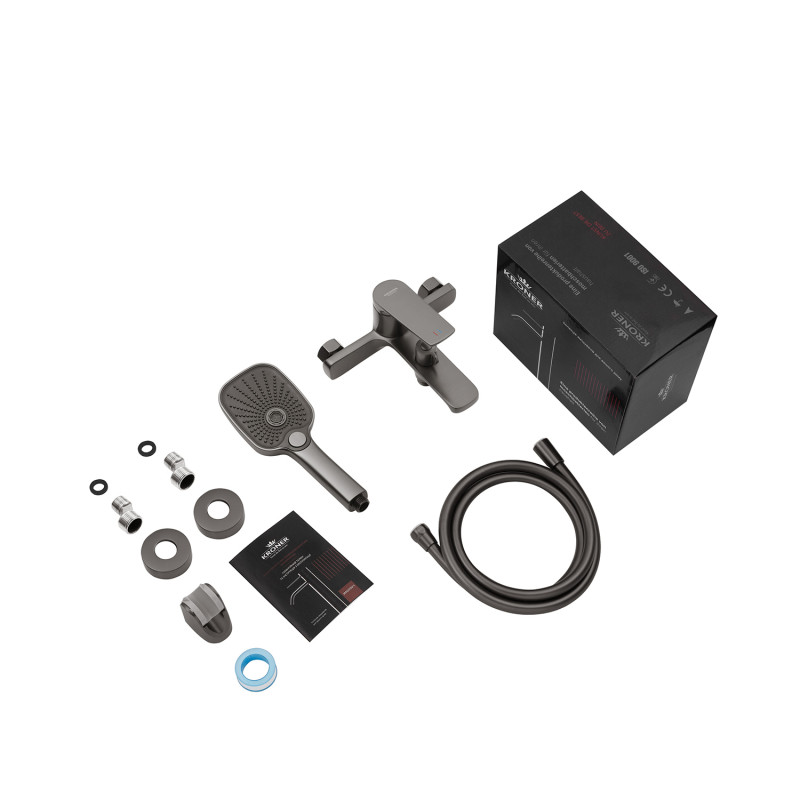 Набор змішувачів Kroner Makon-GRP060 + змішувач Makon-GRP030-T + змішувач Makon-GRP010