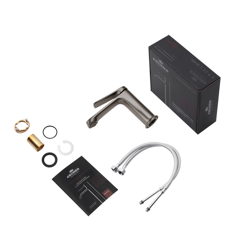 Набор змішувачів Kroner Makon-GRP060 + змішувач Makon-GRP030-T + змішувач Makon-GRP010