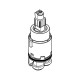 Картридж для змішувача Grohe SilkMove 28 мм 46580000