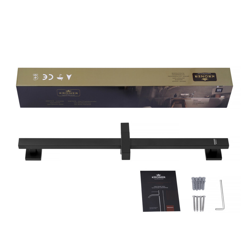 Штанга для душу Kroner KRP Edelstahl Kubus - SCH230