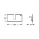 Полиця для душових систем Grohe EasyReach 26362LN1