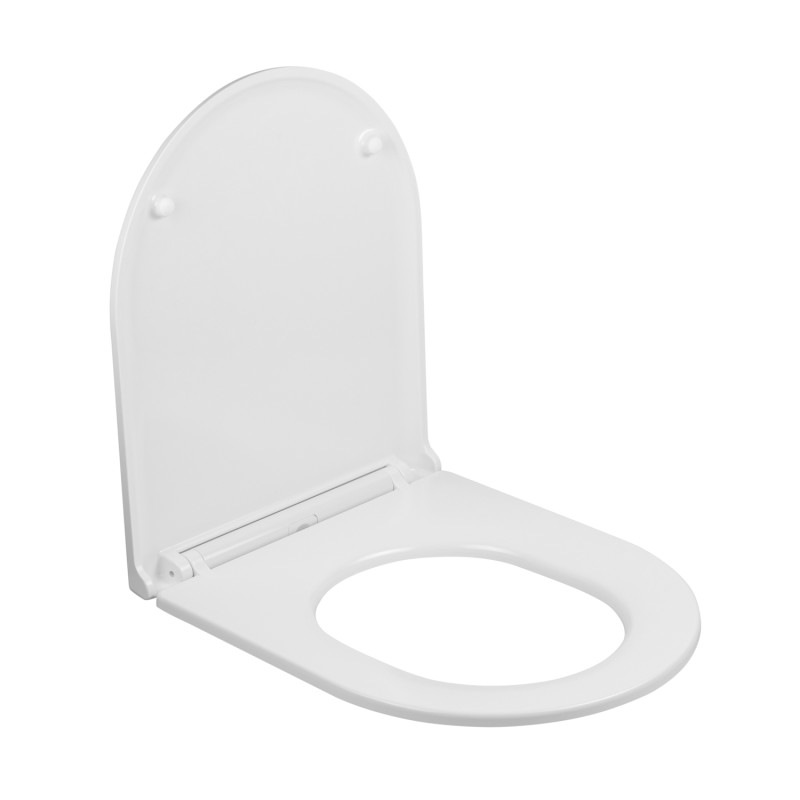Сидіння для унітазу Kroner Harz Slim 4236WHI