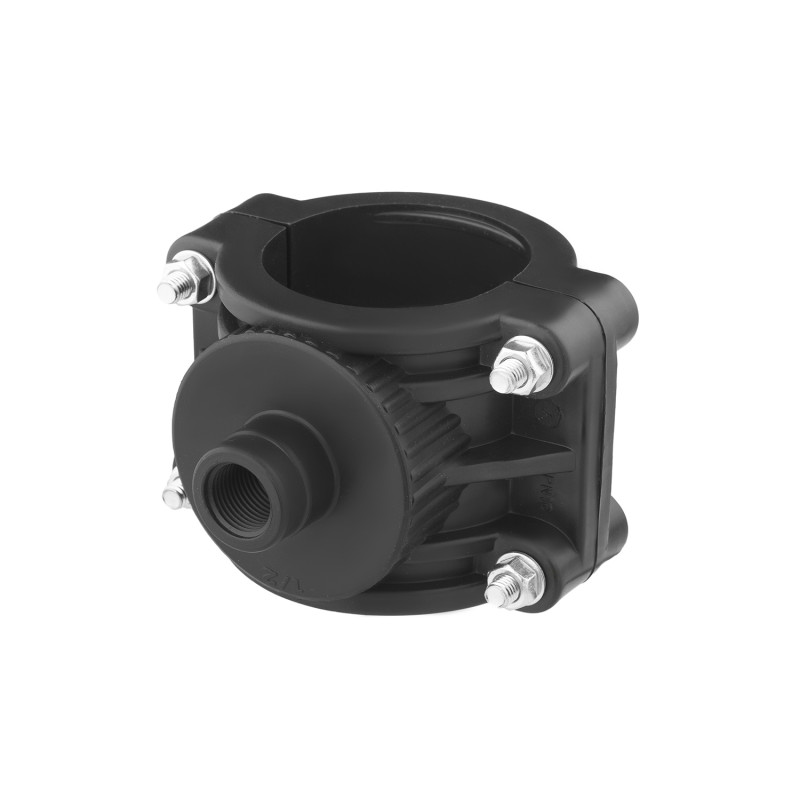 Сідлова врізка ПЕ SantehPlast 75х1/2"