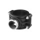Сідлова врізка ПЕ SantehPlast 90х1 1/2"