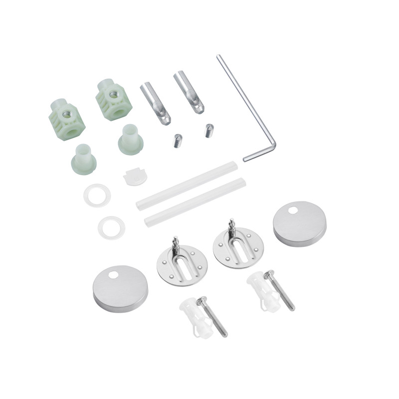 Комплект 4 в 1: Інсталяція Grohe Rapid SL 3 в 1 38772001 + Унітаз підвісний безобідковий Kroner Eifel WHI493436 TORNADO з сидінням (38772001KE493436T)