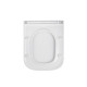 Комплект 4 в 1: Інсталяція GROHE Solido 3 в 1 3884966Q + Унітаз безобідковий Kroner Eifel WHI493436 TORNADO з сидінням Slim Duroplast / Soft-close / Quick relase KE493436WHIT (3884966KE493436T)