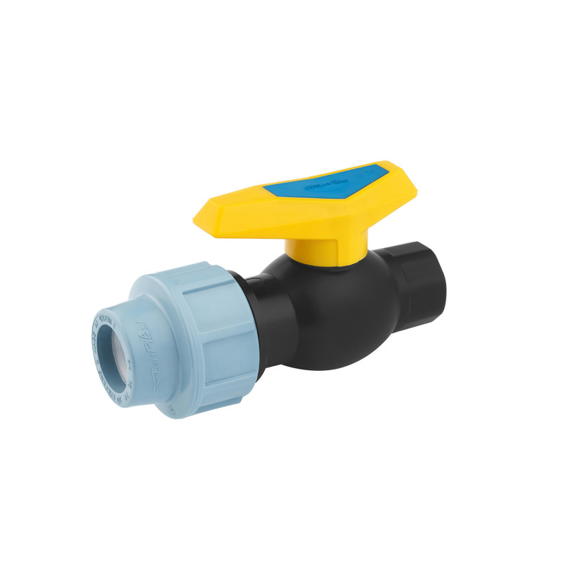 Кран ПЕ SantehPlast 20х1/2" РВ