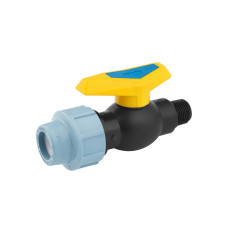 Кран ПЕ SantehPlast 20х1/2" РЗ