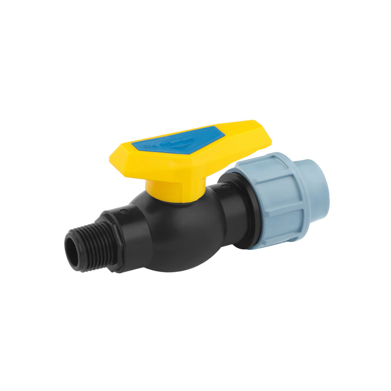 Кран ПЕ SantehPlast 20х1/2" РЗ