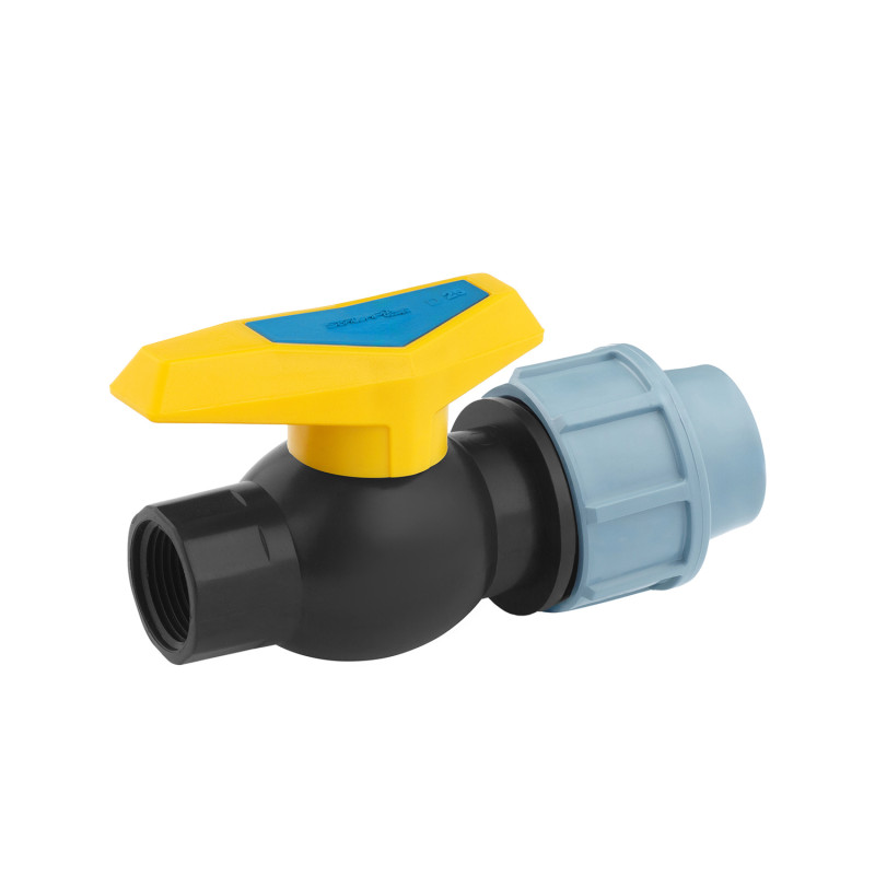 Кран ПЕ SantehPlast 25х3/4" РВ