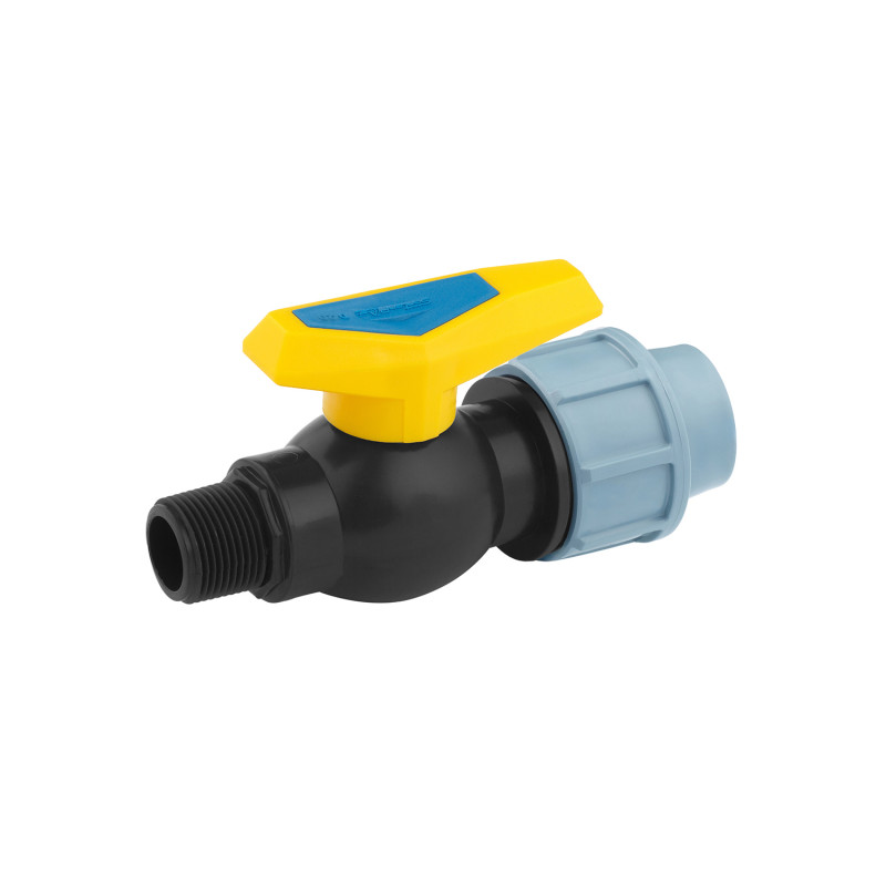 Кран ПЕ SantehPlast 25х3/4" РЗ
