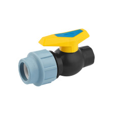 Кран ПЕ SantehPlast 32х1" РВ