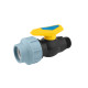 Кран ПЕ SantehPlast 50х1 1/2" РЗ