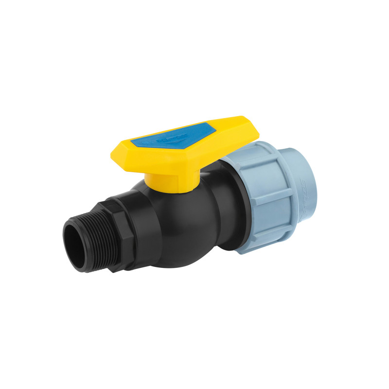Кран ПЕ SantehPlast 50х1 1/2" РЗ