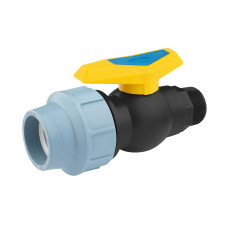 Кран ПЕ SantehPlast 63х2" РЗ